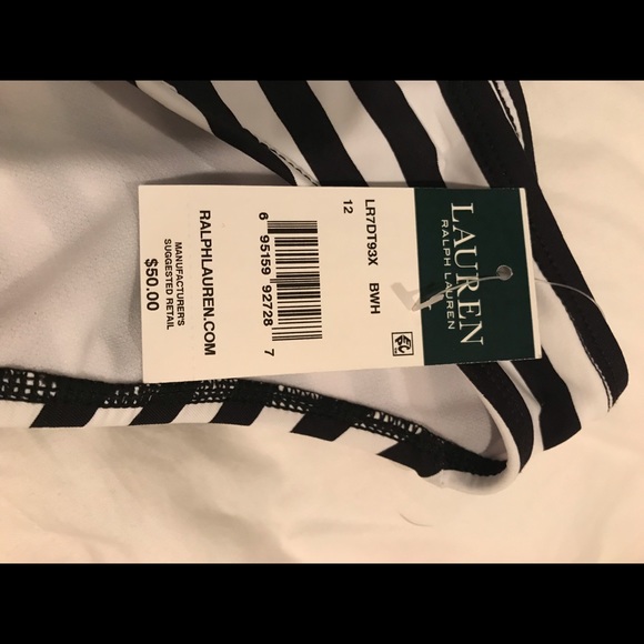 NWT New Ralph Lauren Black Bikini Bottom - Picture 4 of 6